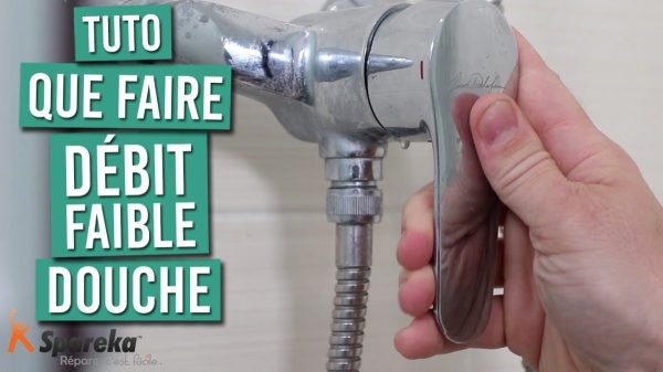 Comment régler un problème de pression dans la douche