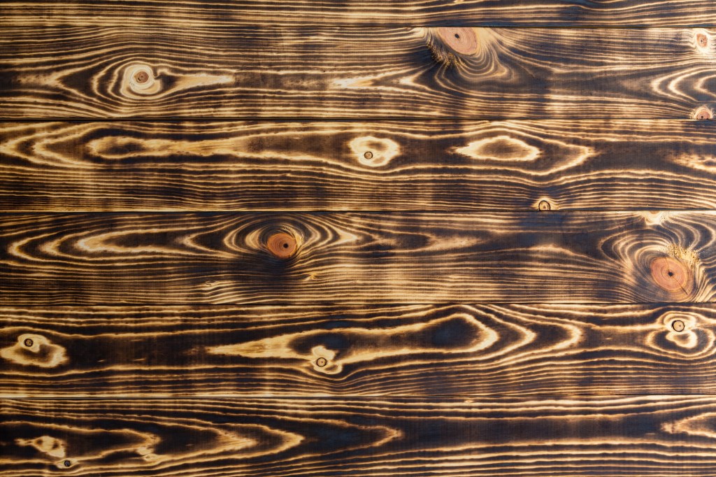 Le bois brûlé la nouvelle tendance déco venue du Japon Recto & Verso — free download