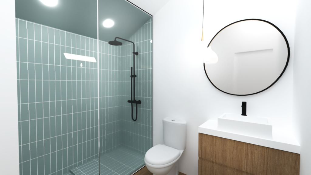 ESI concept - couleur tendance vert pastel salle de bain toilettes