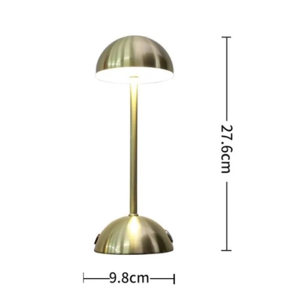 lampe de bureau or