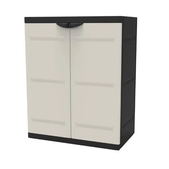 armoire basse 2 portes garage