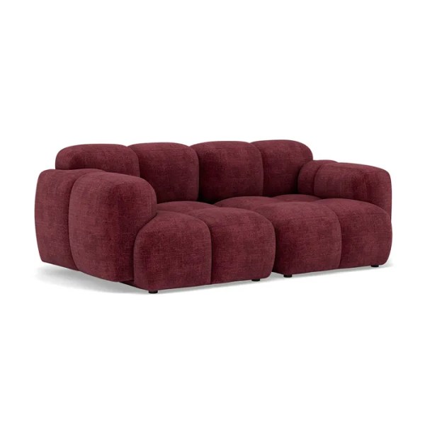 canapé modulable 2 places