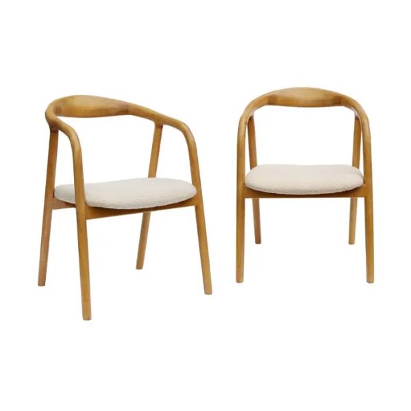 chaises bois boulette vintage
