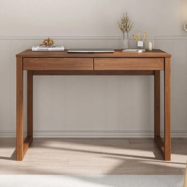 bureau bois rangement