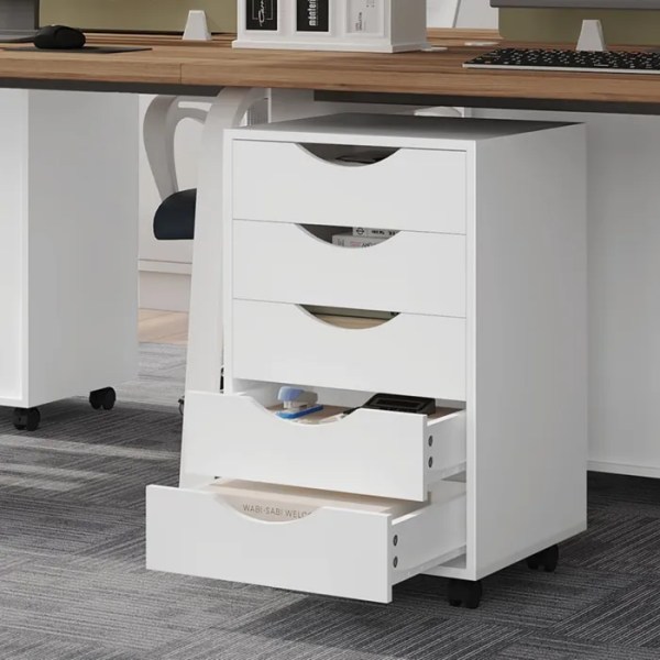 caisson bureau blanc
