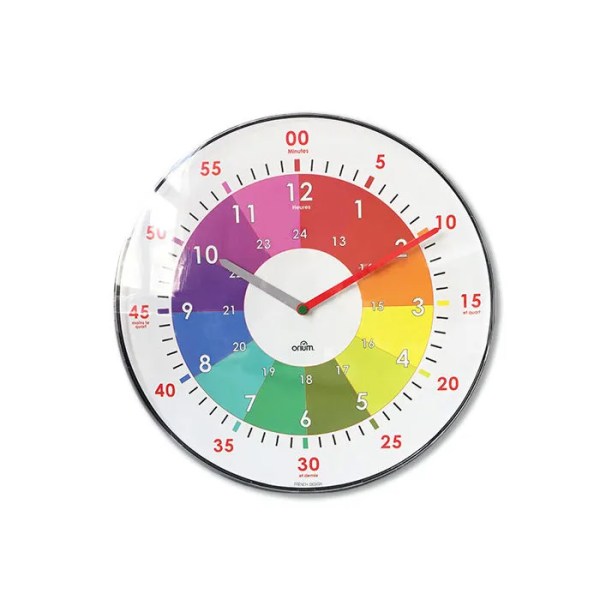 horloge pédagogique enfant