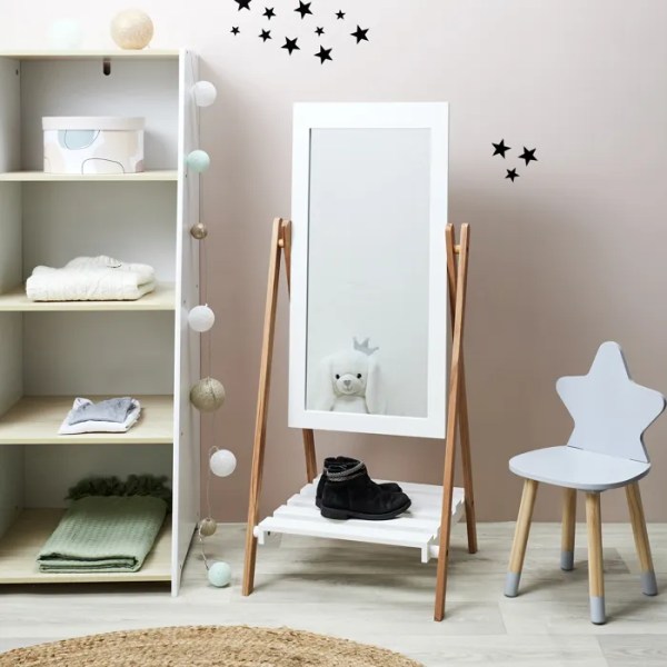 miroir sur pied enfant