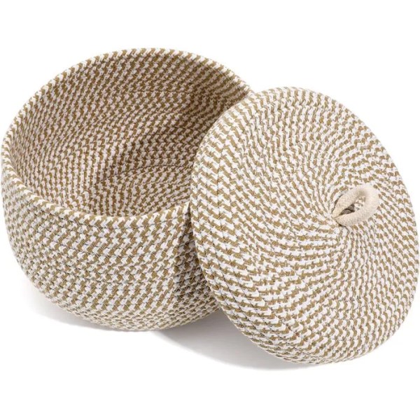 panier de rangement en corde