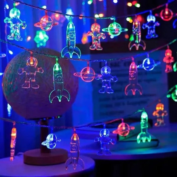guirlande lumineuse enfant espace